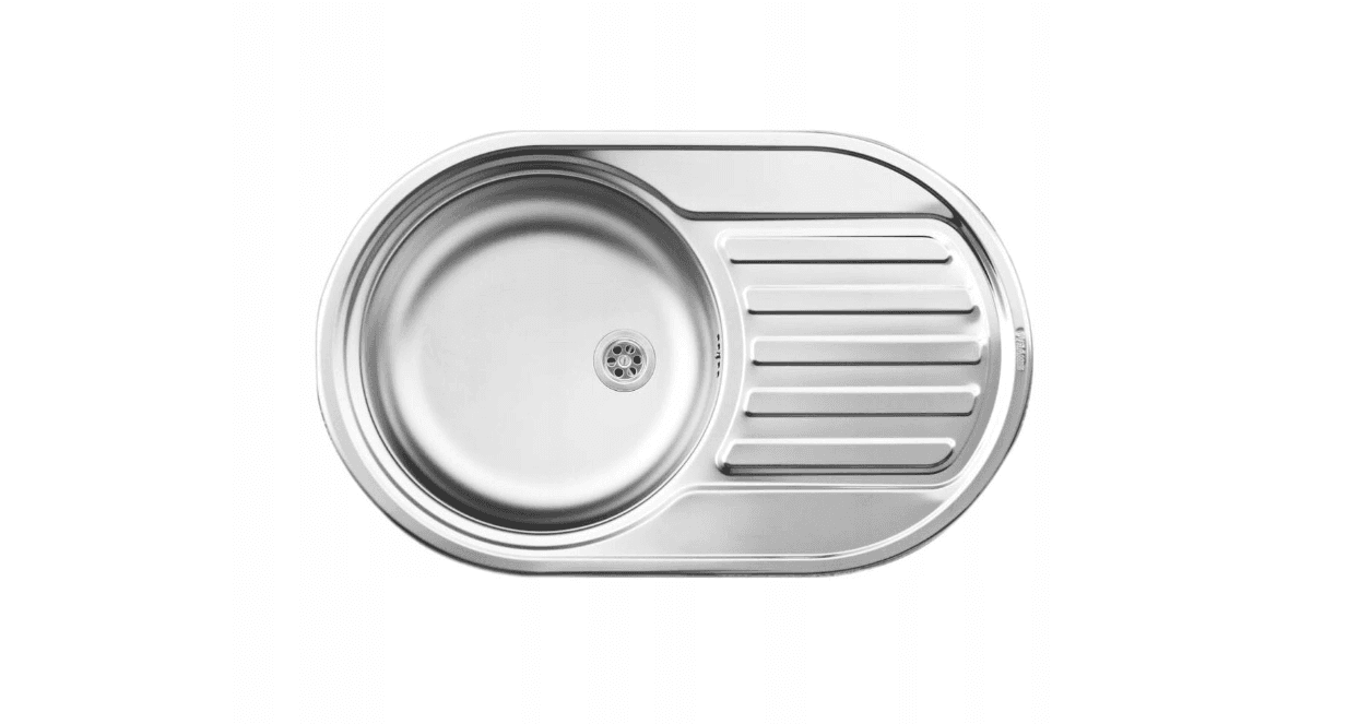 Zlewozmywak jednokomorowy Pyramis SR Mini stal srebrny